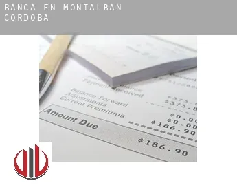 Banca en  Montalbán de Córdoba